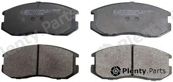  DENCKERMANN part B110629 Brake Pad Set, disc brake