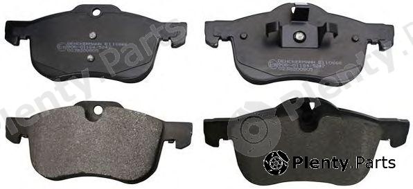  DENCKERMANN part B110666 Brake Pad Set, disc brake
