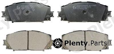  DENCKERMANN part B110980 Brake Pad Set, disc brake