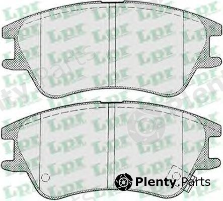 LPR part 05P1212 Brake Pad Set, disc brake