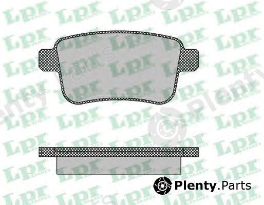  LPR part 05P1487 Brake Pad Set, disc brake