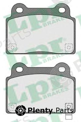  LPR part 05P1565 Brake Pad Set, disc brake