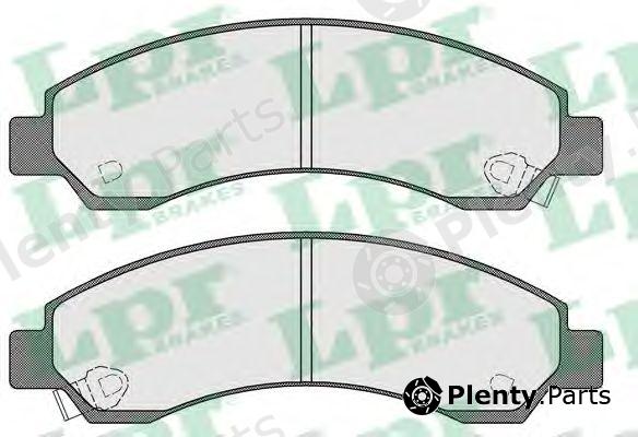  LPR part 05P1568 Brake Pad Set, disc brake