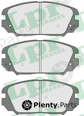  LPR part 05P1599 Brake Pad Set, disc brake