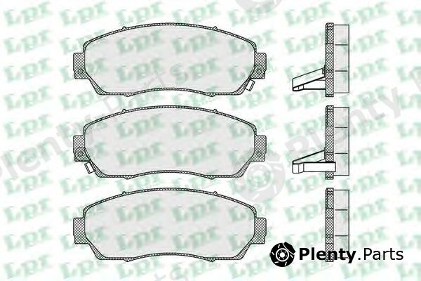  LPR part 05P1634 Brake Pad Set, disc brake