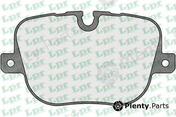  LPR part 05P1652 Brake Pad Set, disc brake