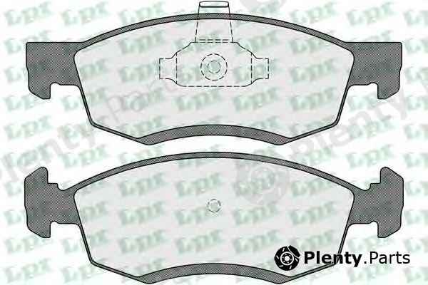  LPR part 05P1654 Brake Pad Set, disc brake