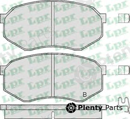  LPR part 05P374 Brake Pad Set, disc brake