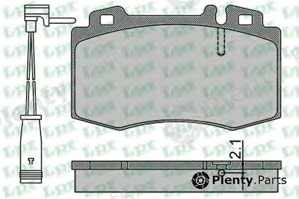  LPR part 05P899A Brake Pad Set, disc brake