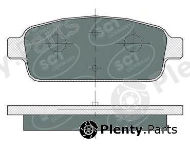  SCT Germany part SP360 Brake Pad Set, disc brake