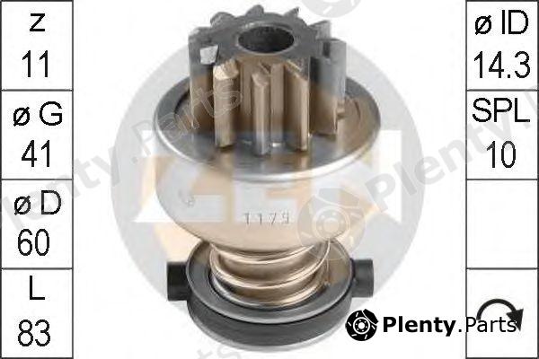  ERA part ZN1179 Freewheel Gear, starter