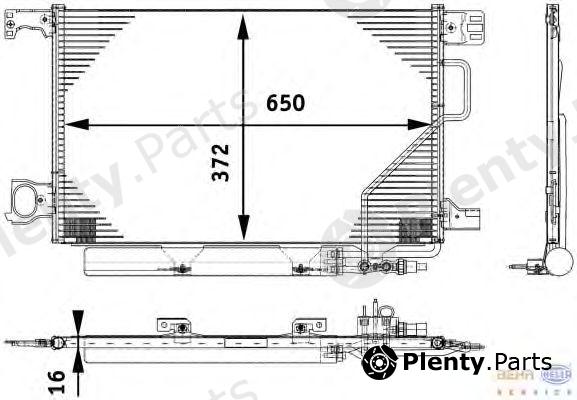  BEHR part 8FC351317-504 (8FC351317504) Condenser, air conditioning
