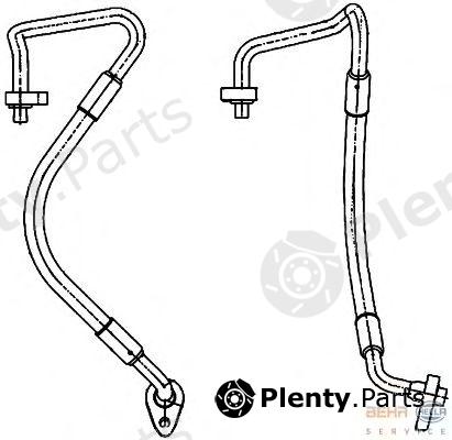  BEHR part 9GS351338-571 (9GS351338571) High Pressure Line, air conditioning
