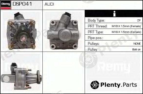 DELCO REMY part DSP041 Hydraulic Pump, steering system
