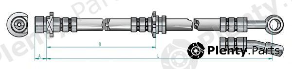  NK part 852658 Brake Hose