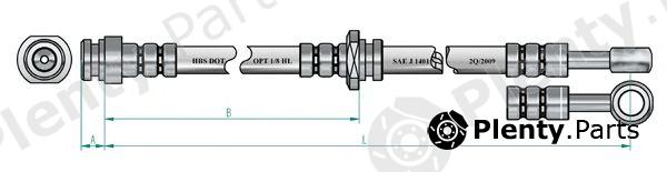 NK part 855203 Brake Hose