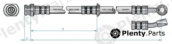  NK part 855224 Brake Hose