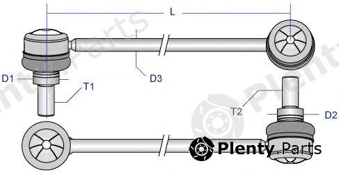  MOOG part BM-LS-8769 (BMLS8769) Rod/Strut, stabiliser