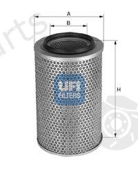  UFI part 27.277.00 (2727700) Air Filter