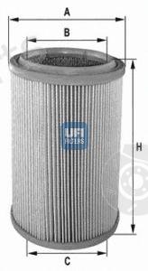  UFI part 27.355.00 (2735500) Air Filter