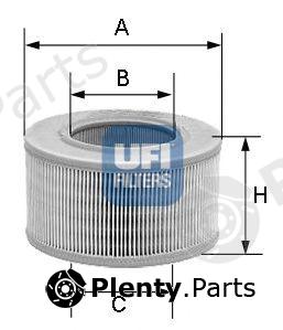  UFI part 30.118.01 (3011801) Air Filter