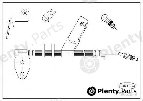  CORTECO part 19032879 Brake Hose