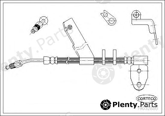  CORTECO part 19032880 Brake Hose