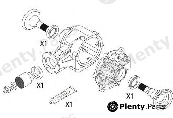  CORTECO part 19535939 Gasket Set, differential
