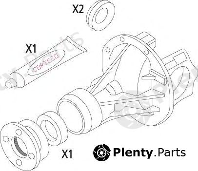  CORTECO part 19536212 Gasket Set, differential