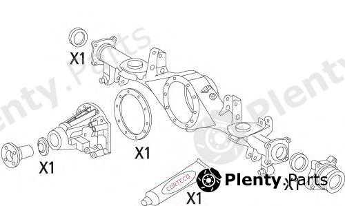  CORTECO part 19536236 Gasket Set, differential