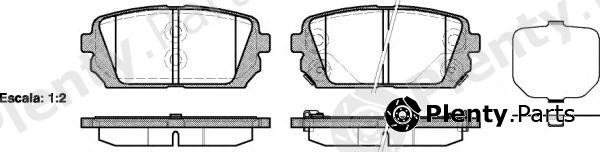  ROADHOUSE part 21303.02 (2130302) Brake Pad Set, disc brake