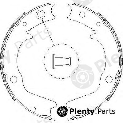  ROADHOUSE part 4702.00 (470200) Brake Shoe Set, parking brake