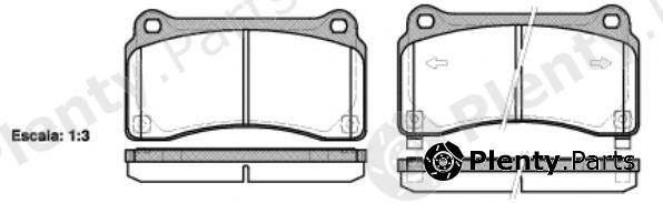  ROADHOUSE part 2142702 Brake Pad Set, disc brake