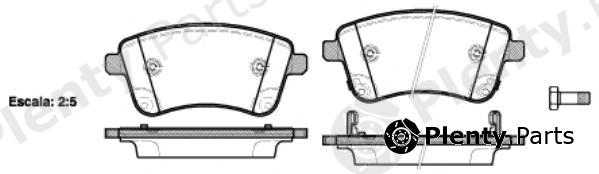  ROADHOUSE part 21435.02 (2143502) Brake Pad Set, disc brake