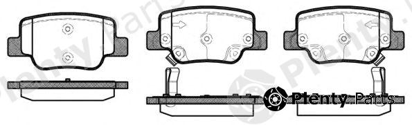  ROADHOUSE part 2145202 Brake Pad Set, disc brake