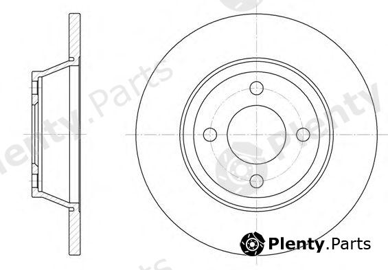  ROADHOUSE part 6287.00 (628700) Brake Disc