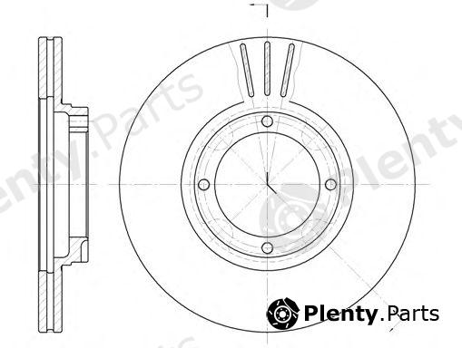  ROADHOUSE part 6374.10 (637410) Brake Disc