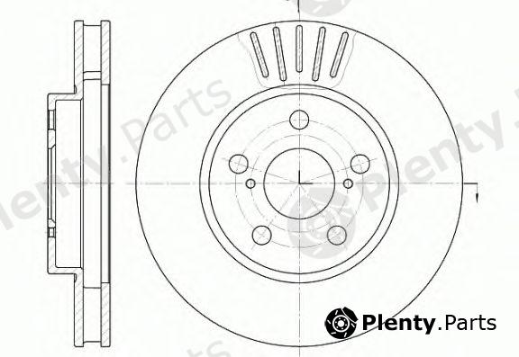  ROADHOUSE part 6541.10 (654110) Brake Disc
