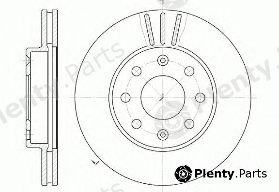  ROADHOUSE part 6655.10 (665510) Brake Disc