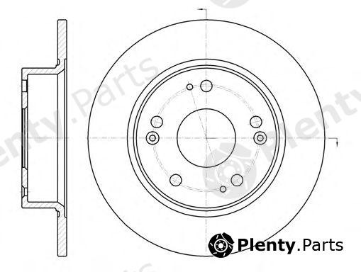  ROADHOUSE part 6984.00 (698400) Brake Disc