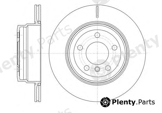  ROADHOUSE part 61287.10 (6128710) Brake Disc