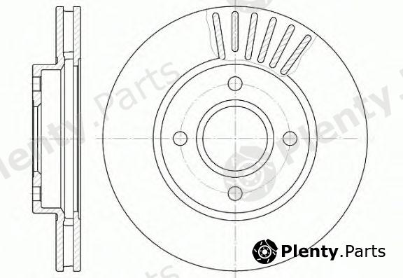  REMSA part 6211.10 (621110) Brake Disc
