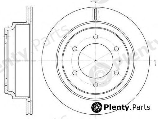  REMSA part 6515.10 (651510) Brake Disc