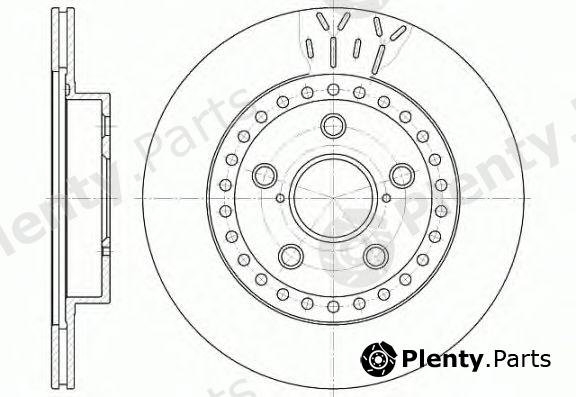  REMSA part 6561.10 (656110) Brake Disc