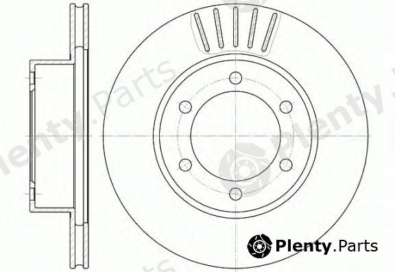  REMSA part 6562.10 (656210) Brake Disc
