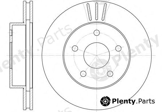  REMSA part 6626.10 (662610) Brake Disc