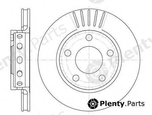  REMSA part 6835.10 (683510) Brake Disc