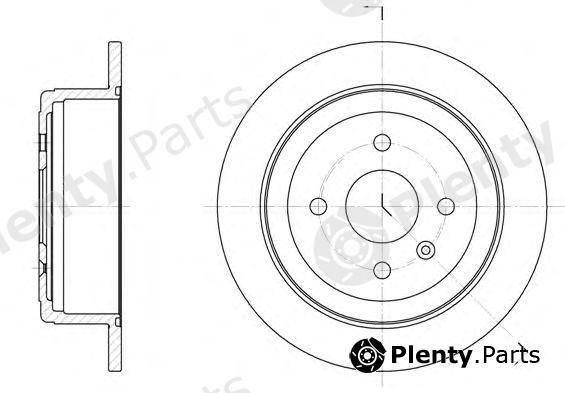  REMSA part 6873.00 (687300) Brake Disc