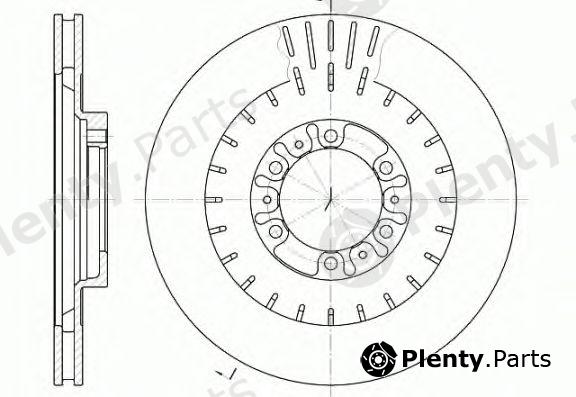  REMSA part 6953.10 (695310) Brake Disc