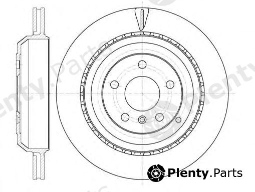  REMSA part 61031.10 (6103110) Brake Disc